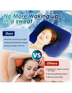 Almohada Inflable Portabuddy PB-107 para Camping y Viajes 2