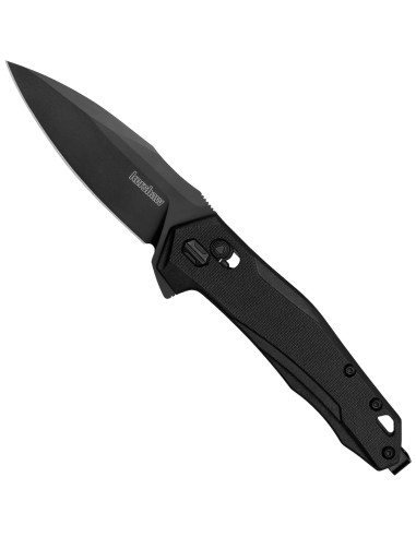 Cuchillo de bolsillo Kershaw Monitor, hoja D2 7.6 cm, negro