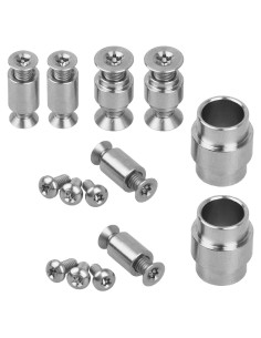 Kit de Hardware de Titanio 26 Piezas para Cuchillos Spyderco PM2