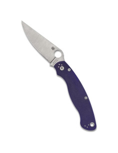 Cuchillo de Bolsillo Spyderco Military 2 Azul G10 10.16cm