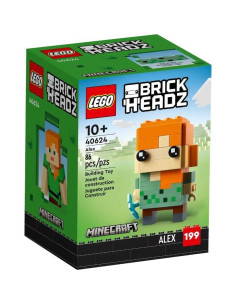 LEGO BrickHeadz Alex Minecraft 40624 - Figura 8 cm 2