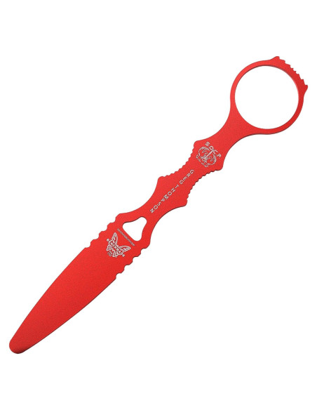 Daga de Entrenamiento Táctico Benchmade SOCP 176T Rojo 440C