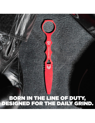Daga de Entrenamiento Táctico Benchmade SOCP 176T Rojo 440C