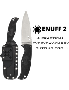 Cuchillo Spyderco Enuff 2 FB31PBK2 Acero Premium 20.19cm 2