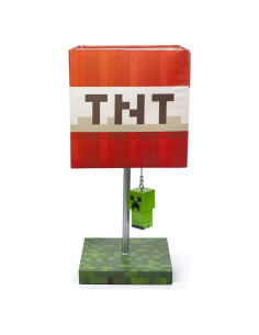 Lámpara de Escritorio LED Minecraft Creeper 3D 75.5x46.8cm