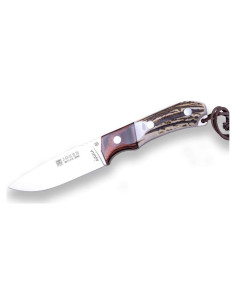 Cuchillo de Caza Joker Águila CC105, Hoja MOVA 10.5 cm, Cuerno de Ciervo