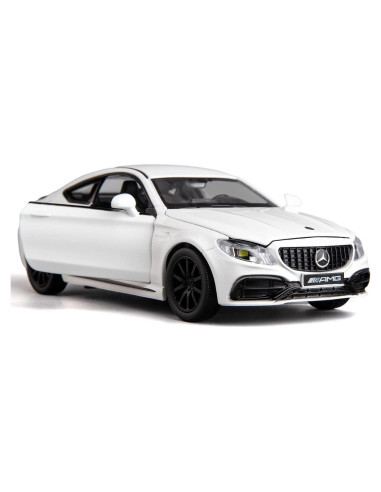 Coche Juguete Mercedes-Benz C63 AMG 1:32 RMZ City Blanco