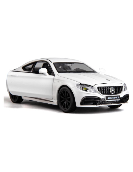Coche Juguete Mercedes-Benz C63 AMG 1:32 RMZ City Blanco