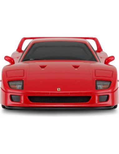 Coche RC Ferrari F40 PowerTRC 1:24 Control Remoto Rojo