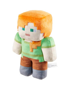 Juguete de Peluche Minecraft Mattel - Muñeca Suave Alex 20 cm 2
