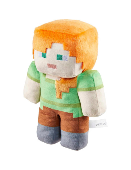 Juguete de Peluche Minecraft Mattel - Muñeca Suave Alex 20 cm