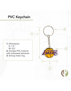 Llave de Llavero Los Angeles Lakers - Desert Cactus - PVC 2