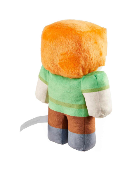 Juguete de Peluche Minecraft Mattel - Muñeca Suave Alex 20 cm