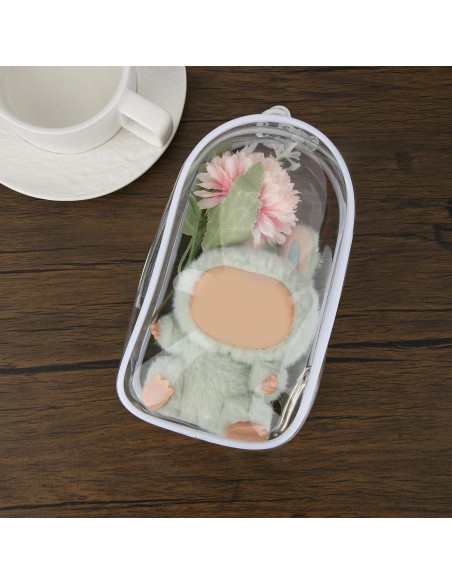 Bolsa de exhibición de muñecas PVC BOXOB 19.5x11cm con llavero Bolsa de exhibición de muñecas PVC BOXOB 19.5x11cm con llavero