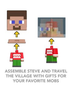 Calendario de Adviento Minecraft Mattel con 24 Sorpresas y Figuras 2