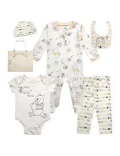 Set de Ropa para Bebé Disney 7 Piezas 0-6 Meses