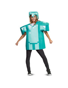 Disfraz Hombre Minecraft Armadura Clásica Talla Única