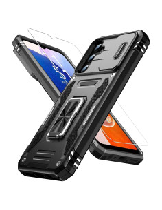 FUNMIKO Funda Samsung Galaxy A13 con Soporte Magnético Negro