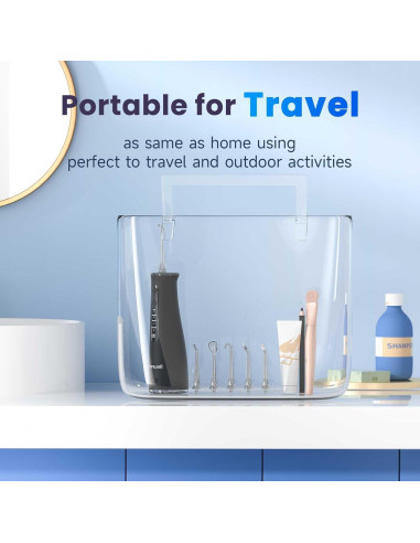 Irrigador Dental Inalámbrico Prooral 5025PRO 4 Modos IPX7