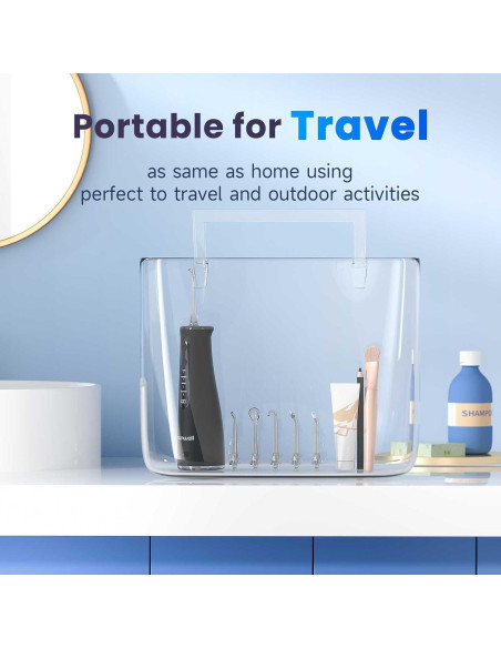 Irrigador Dental Inalámbrico Prooral 5025PRO 4 Modos IPX7