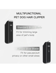 Cortapelos Profesional para Mascotas Founouly MAP005 - Impermeable, Inalámbrico, Recargable, Cuchillas de Cerámica 2
