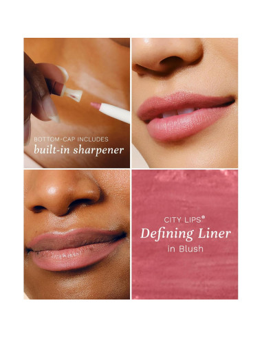 Lápiz Labial Definidor City Beauty - Rubor Rosa Nude 9g