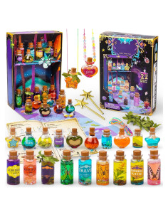 Set de Pociones Mágicas DIY JEEKALO 22 Botellas Brillantes