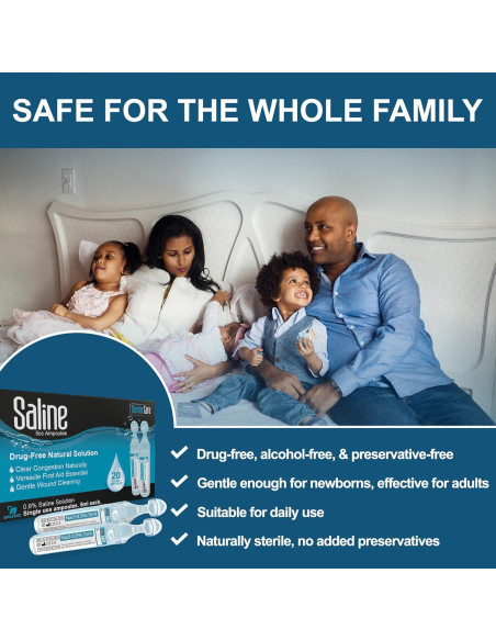 Ampollas Salinas Shusher Care 20x5ml - Solución Isotónica