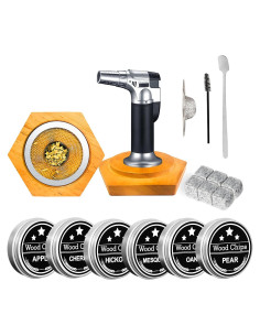 Kit de Ahumador de Cócteles WEICHA para Whiskey y Bourbon