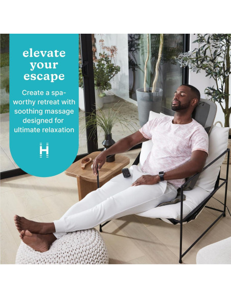 Cojín de Masaje Shiatsu HoMedics Elite II con Calor