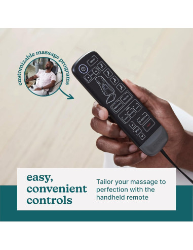 Cojín de Masaje Shiatsu HoMedics Elite II con Calor