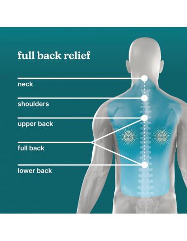 Cojín de Masaje Shiatsu HoMedics Elite II con Calor