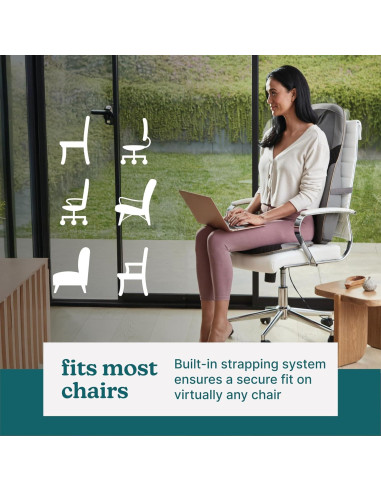 Cojín de Masaje Shiatsu HoMedics Elite II con Calor