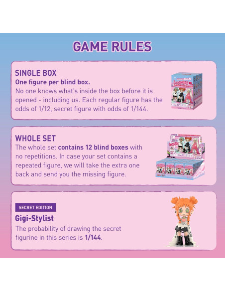 Figuras coleccionables POP MART Lil Peach Riot Loading - 12 piezas Figuras coleccionables POP MART Lil Peach Riot Loading - 12 piezas