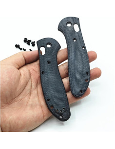 Mangos de Micarta para Cuchillo Benchmade Griptilian 551 - 2 Piezas 2