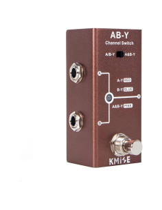 Pedal de Efectos ABY Kmise para Guitarra Eléctrica True Bypass