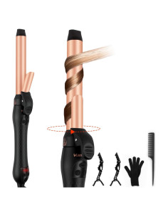 Plancha de Rizar Automática Karrong 1 Pulgada Ondas Playa