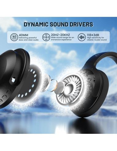 Auriculares Inalámbricos LexonElec G300 con ANC y Bluetooth 5.3