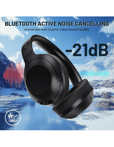 Auriculares Inalámbricos LexonElec G300 con ANC y Bluetooth 5.3