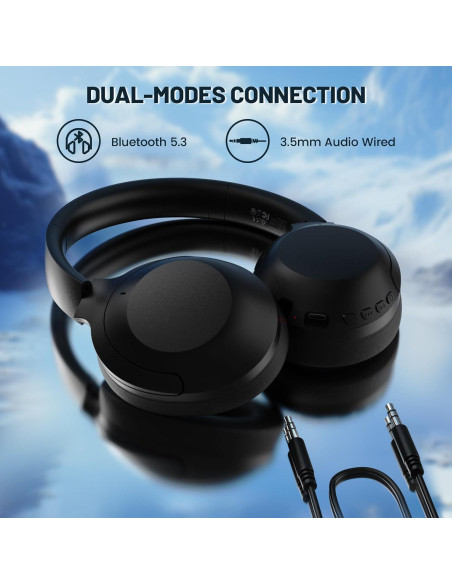 Auriculares Inalámbricos LexonElec G300 con ANC y Bluetooth 5.3 Auriculares Inalámbricos LexonElec G300 con ANC y Bluetooth 5.3