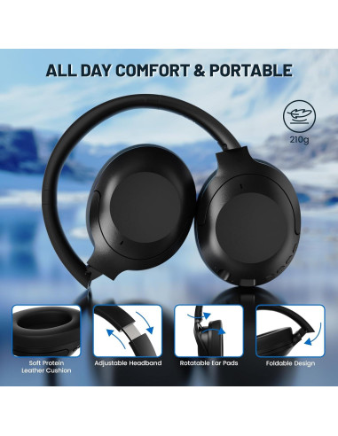 Auriculares Inalámbricos LexonElec G300 con ANC y Bluetooth 5.3