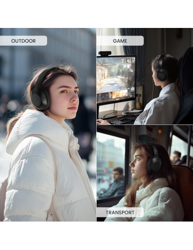 Auriculares Inalámbricos LexonElec G300 con ANC y Bluetooth 5.3