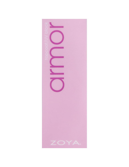 Top Coat ZOYA Armor 14.79 ml - Brillo y Protección Uñas