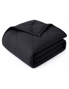 Manta Pesada OMYSTYLE 5.44kg 121.9x182.9cm Microfibra Negra