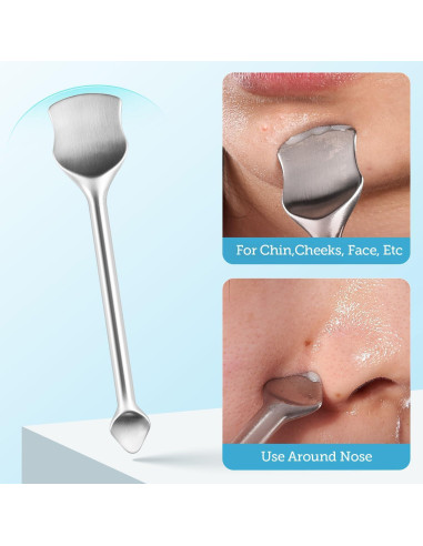 Kit de Herramientas para Remover Puntos Negros LitBear - Acero Inoxidable