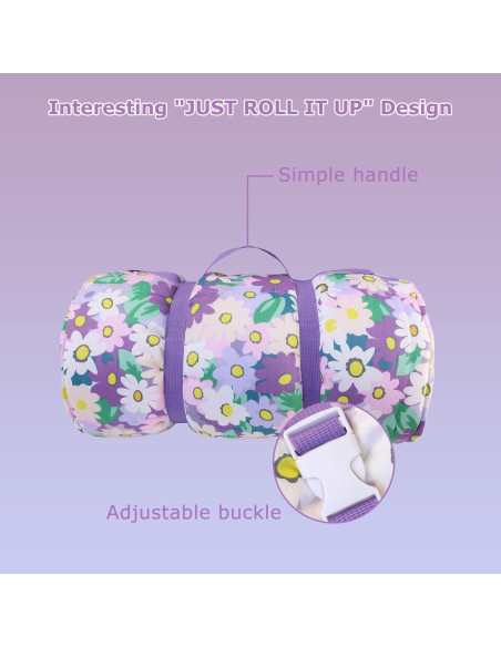 Colchoneta para Siesta Hi Sprout con Almohada y Manta 3 en 1