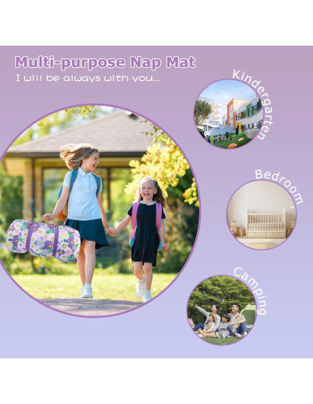 Colchoneta para Siesta Hi Sprout con Almohada y Manta 3 en 1