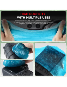 Gel de Limpieza Universal Auto Dynasty 195g - Ecológico y Reutilizable 2