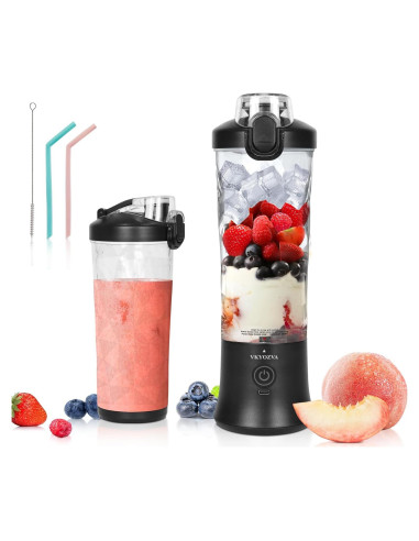 Batidora Mini Portátil VKYOZVA 600ml Inalámbrica USB-C