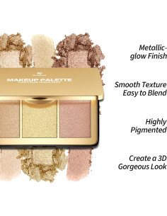 Paleta de Iluminador Multiusos FV 9.62g - Acabado Metálico 2